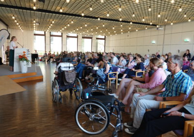 Voller Saal beim MS-Forum